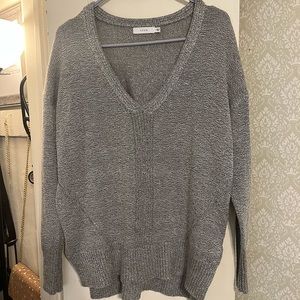 Lush Boutique gray sweater
